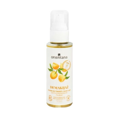 Orientana Olejek do Demakijażu Twarzy Oczu i Ust 100ml