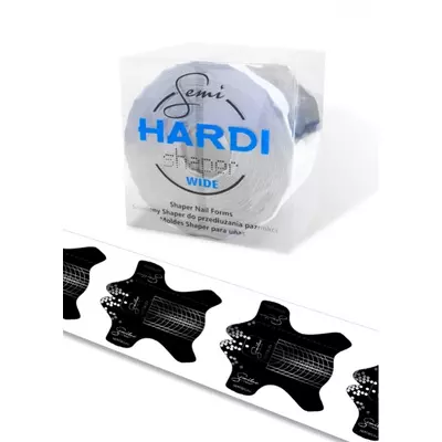 Semilac Szablony do przedłużania paznokci Semi HARDI Shaper WIDE - 500 szt 