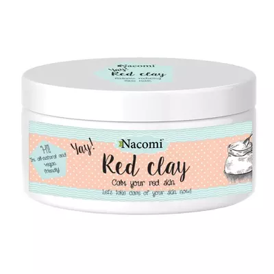 Nacomi Czerwona Glinka do Twarzy 100ml