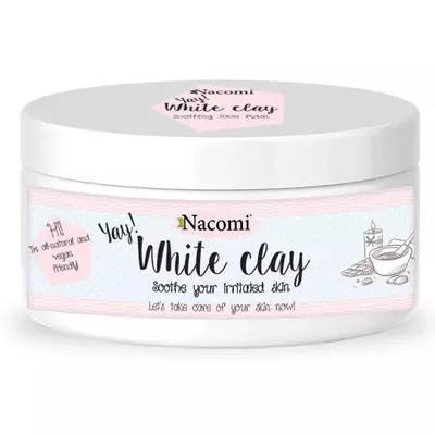 Nacomi Biała Glinka do Twarzy Kaolin 50g