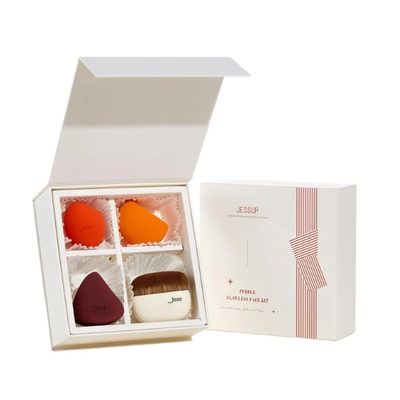 Jessup Pebble Flawless Face Kit Zestaw Gąbeczek do Makijażu T505