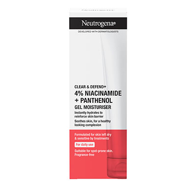 Neutrogena Clear &amp; Defend+ Nawilżający Żel do Twarzy 50ml