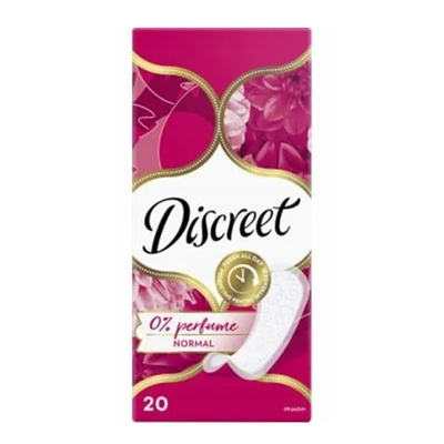 Discreet Wkładki Higieniczne Normal 20 Sztuk