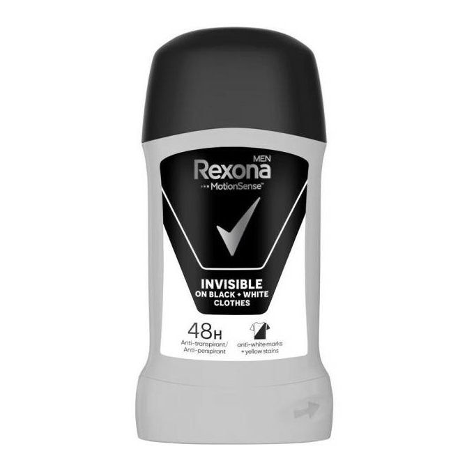 Men Invisible on Black + White Clothes — antyperspirant w sztyfcie
