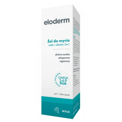 Eloderm Żel do Mycia Ciała i Włosów 2w1 200ml