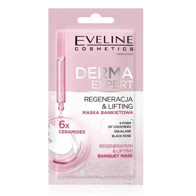 Eveline Derma Expert Maska Bankietowa Regeneracja i Lifting