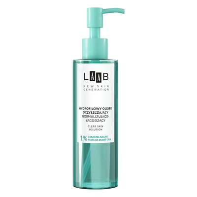 AA LAAB Clear Skin Solution Hydrofilowy Olejek Oczyszczający Normalizująco-Łagodzący 200ml