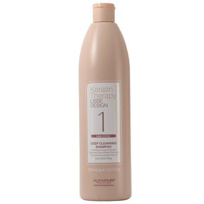 Alfaparf Keratin Therapy Lisse Design Szampon do Włosów Głęboko Oczyszczający 500ml