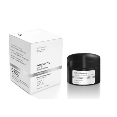Alchemy Care Cosmetics Antiaging Retinol Renewal Przeciwzmarszczowy Krem z Retinolem na Noc 50ml
