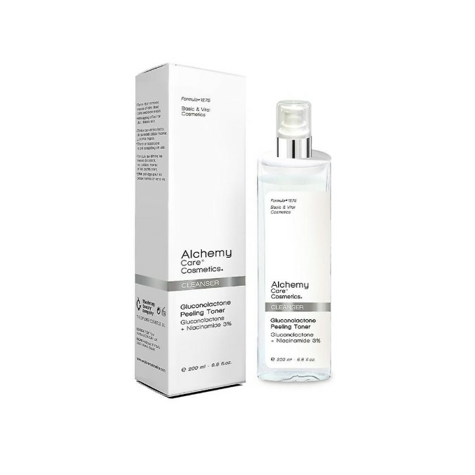 Alchemy Care Cosmetics Gluconolactone Peeling Toner Złuszczający Tonik ...