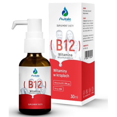 Avitale Witamina B12 Suplement Diety w Kroplach 30ml