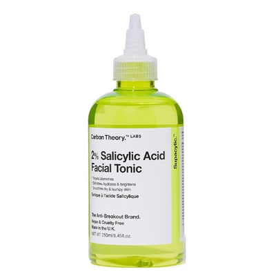 Carbon Theory Tonik do Twarzy z Kwasem Salicylowym 2% 250ml