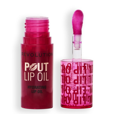 Makeup Revolution Pout Lip Oil Olejek do Ust Cherry Red