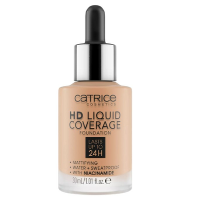 Catrice HD Liquid Coverage Płynny Podkład Kryjący 044 Deeply Rose