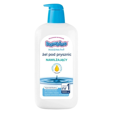 Bambino Rodzina Nawilżający Żel pod Prysznic 1000ml
