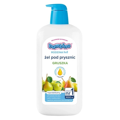 Bambino Rodzina Żel pod Prysznic o Zapachu Gruszki 1000ml