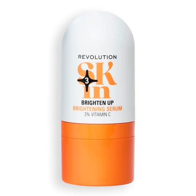 Revolution Skin Brighten Up Rozświetlające Serum do Twarzy z Witaminą C 3% 30ml