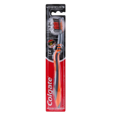 Colgate Zig Zag Szczoteczka do Mycia Zębów Medium Black