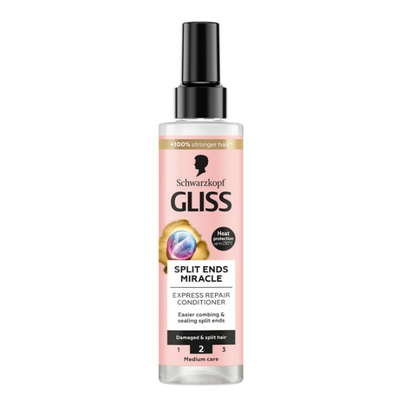 Schwarzkopf Gliss Split Ends Miracle Odżywka w Sprayu do Włosów Zniszczonych 200ml
