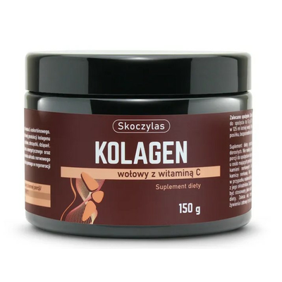 Skoczylas Kolagen Wołowy z Witaminą C Suplement Diety 150g