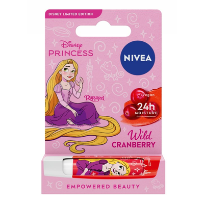 NIVEA Pomadka do Ust Disney Princess Wild Cranberry
