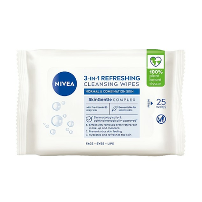 NIVEA Micelarne Chusteczki do Demakijażu 25 Sztuk (1)