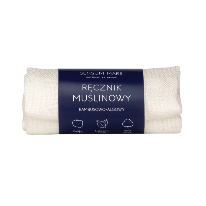 Sensum Mare Algopure Ręcznik Muślinowy Bambusowo-Algowy