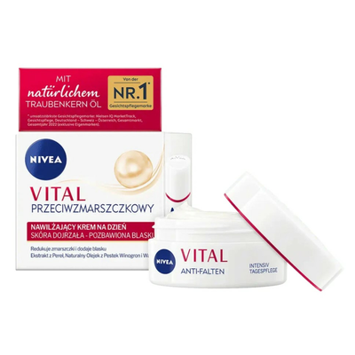NIVEA Vital Przeciwzmarszczkowy Krem Nawilżający na Dzień 50ml