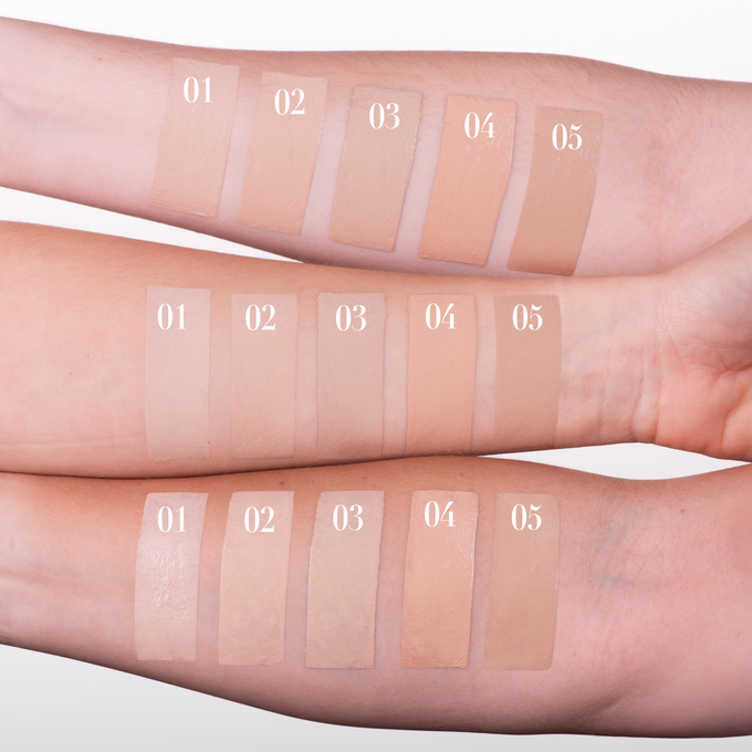 Pierre Rene Skin Elixir SPF30 Podkład Satynowy 01 Ivory Nude