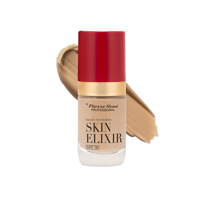 Pierre Rene Skin Elixir SPF30 Podkład Satynowy 05 Tan Nude