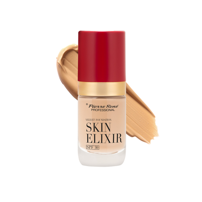 Pierre Rene Skin Elixir SPF30 Podkład Satynowy 04 Warm Nude