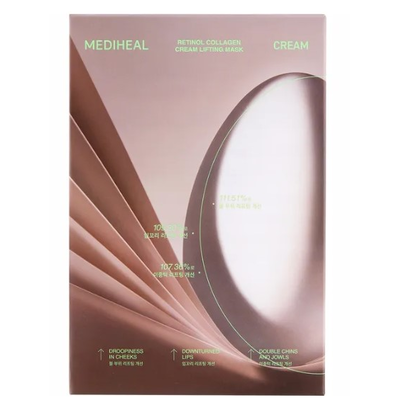 Mediheal Retinol Collagen Maska w Płachcie Liftingująca Kremowa