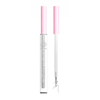 Faceboom Metaliczny Eyeliner z Pędzelkiem 02 Chrome Line