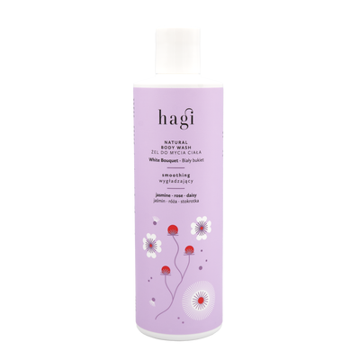 Hagi Wygładzający Żel do Mycia Ciała Biały Bukiet 300ml