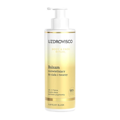 Uzdrovisco Body &amp; Face Ritual Balsam Rozświetlający do Ciała i Twarzy 200ml