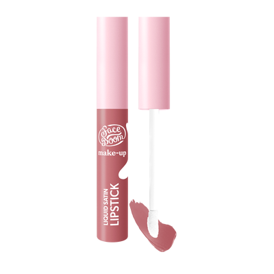 Faceboom Liquid Satin Lipstick Satynowa Pomadka w Płynie 01 Daily Nude