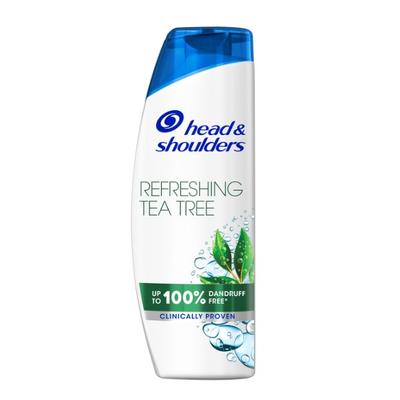 Head &amp; Shoulders Refreshing Tea Tree Szampon Przeciwłupieżowy 400ml