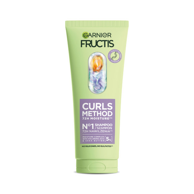 Garnier Fructis Curls Method Szampon Wypełniający Włosy Nawilżeniem 200ml