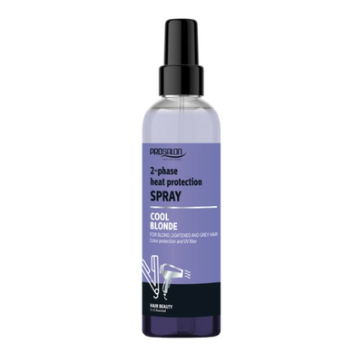 Prosalon Cool Blonde Dwufazowy Spray Termoochronny do Włosów Blond 200ml