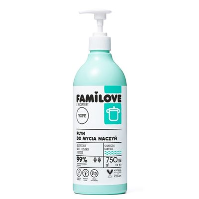 Yope Familove Płyn do Mycia Naczyń Słoneczna Lawenda 750ml