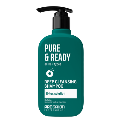 Prosalon Pure &amp; Ready Szampon Głęboko Oczyszczający 375ml