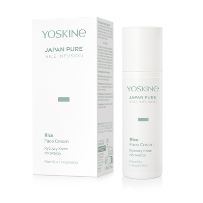 YOSKINE Japan Pure Rice Infusion Ryżowy Krem do Twarzy 50ml