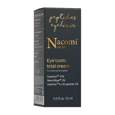 Nacomi Next Lvl Eye'conic Total Cream Krem pod Oczy 15ml
