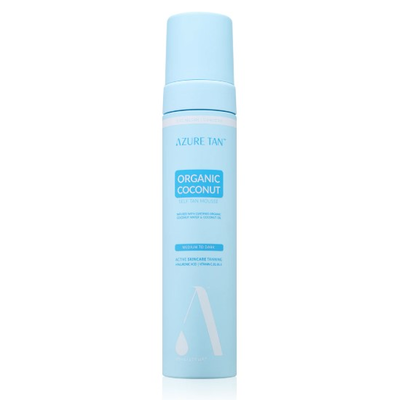 Azure Tan Organic Coconut Pianka Samoopalająca Medium to Dark 200ml