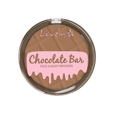 Lovely Chocolate Bar Czekoladowy Matowy Puder Brązujący 2