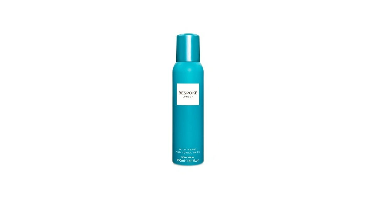 bespoke wild herbs and tonka bean spray do ciała 150 ml     