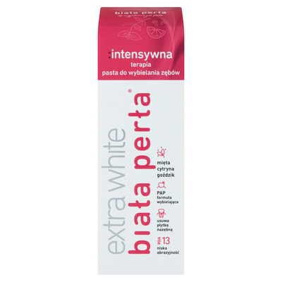 Biała Perła Extra White Pasta do Zębów Intensywna Terapia 75ml