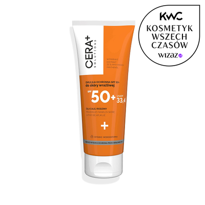 CERA+ Solutions Emulsja Ochronna SPF50+ do Skóry Wrażliwej 200ml