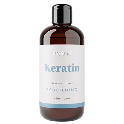 Maanu Keratin Odbudowujący Szampon do Włosów 250ml