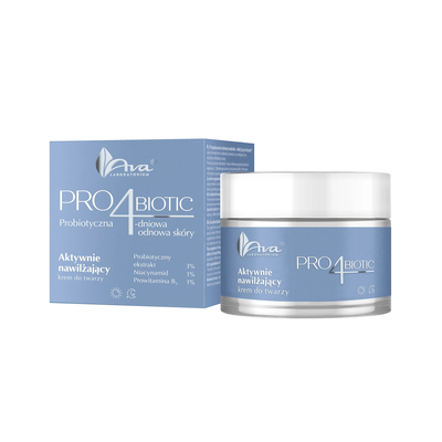 AVA Pro4Biotic Aktywnie Nawilżający Krem do Twarzy 50ml